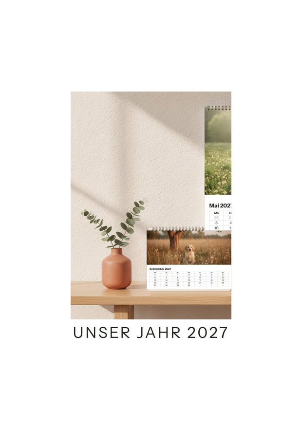 Beispiel-Titelseite im Design Klassik (DIN A2), Wandkalender DIN A2 hoch